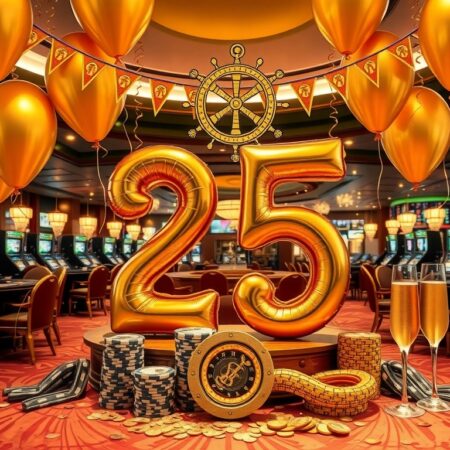 Captain Cooks Casino oslavuje 25 rokov na trhu s novými bonusmi